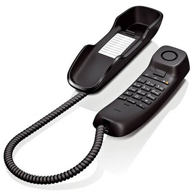 Gigaset DA210 vezetékes telefon készülék, Fekete