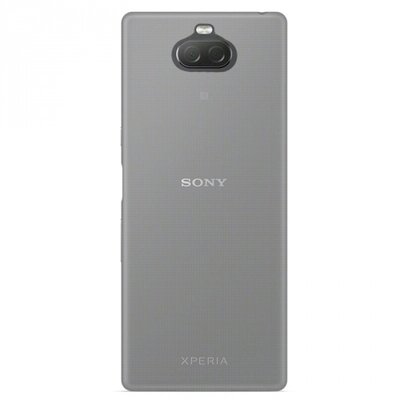 Hátlapvédő telefontok gumi / szilikon (ultravékony) Átlátszó [Sony Xperia 10 (L4113)]