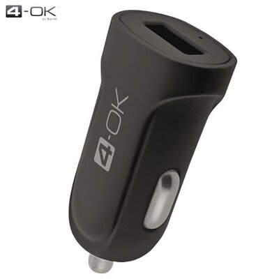 Blautel CMM2AX 4-OK szivargyújtó töltő/autós töltő USB aljzat (5V / 2100mA, microUSB adat/töltőkábel, Type-C adapter) FEKETE
