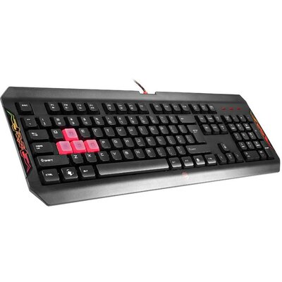 Gaming keyboard A4Tech Bloody Q100 Blazing USB, US illuminated