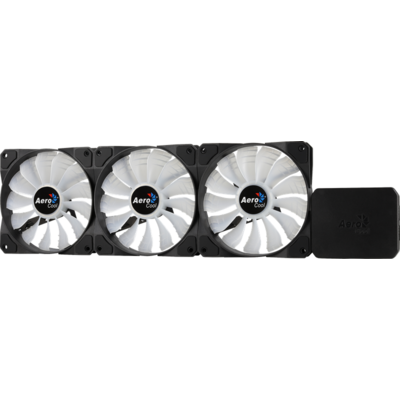 AEROCOOL P7-F12 PRO RGB LED 3x ventilátor 120x120x25mm + HUB RGB P7-H1