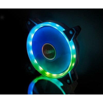 Hűtőventilátor Akasa 12cm Addressable RGB LED Fan Vegas AR7
