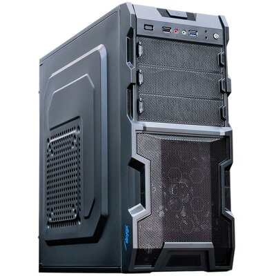Számítógépház - Akyga Midi ATX Gaming Case AKY003BK USB 3.0 w/o tápegység
