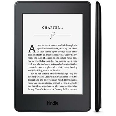 eReader Amazon Kindle Paperwhite 3 2015, 6" HD E-ink,4GB,WiFi [Sponsored] Black