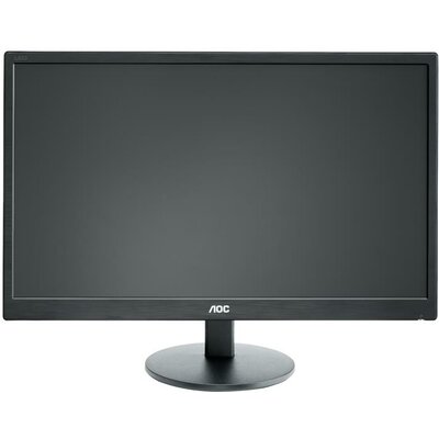 AOC LED monitor, e2470Swda 23.6", Full HD, DVI, fekete