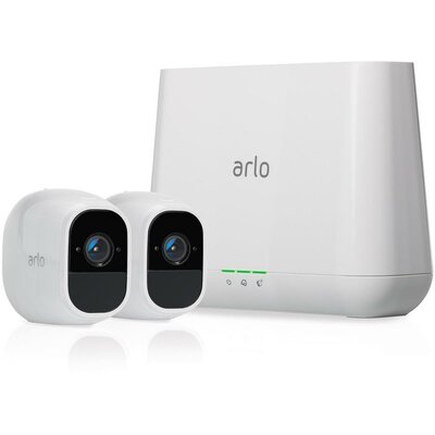 ARLO PRO 2 FHD (1080p) 2 x Camera Smart Security System Wire Free (VMS4230P)