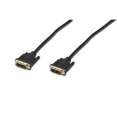 ASSMANN DVI-D SingleLink Connection kábel DVI-D (18+1) M/DVI-D (18+1) M 2m black