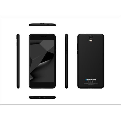 Mobiltelefon, Okostelefon - Blaupunkt SL+02 Dual Sim, 8GB, fekete