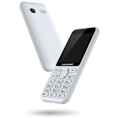 Mobiltelefon, Okostelefon - Blaupunkt FM 02 Dual Sim, fehér