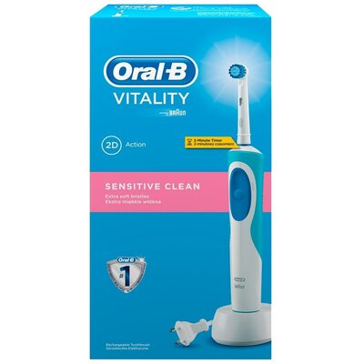 Oral-B Braun D12.513S Vitality Sensitive Clean Box fogkefe