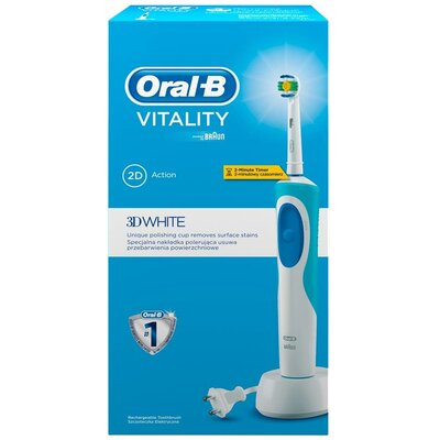 Oral-B D12.513W Vitality 3D Withe fogkefe