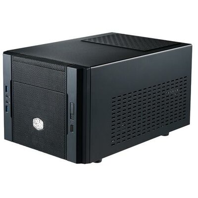 Számítógépház - Cooler Master Elite 130 PC ház, Mini ITX, vízhűtés támogatás