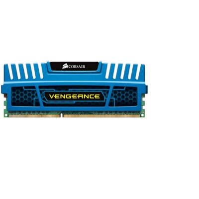Memória Corsair Vengeance 4GB, DIMM,1600MHz, DDR3, CL9, XMP,Non-ECC,with Heatsink (blue)