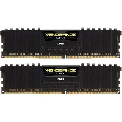 Memória Corsair Vengeance LPX black, DDR4, 3000Mhz, 8GB (2 x 4GB), CL16, Black