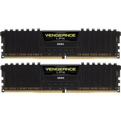 Memória DDR4 Corsair Vengeance LPX Black 16GB (2x8GB) 2666MHz CL16 1.20V