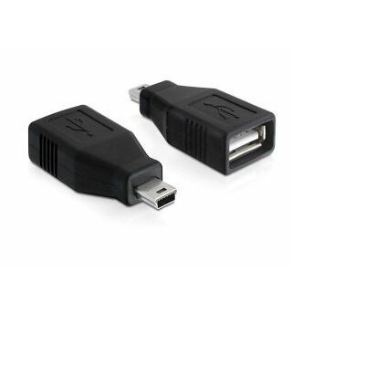 Delock adapter, USB A (F) -> USB MINI (M)