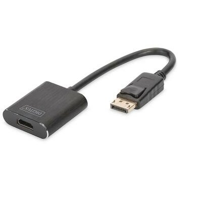 Audio-Video Converter DisplayPort 1.4 to HDMI 2.0, 4K 60Hz UHD HDR, with audio