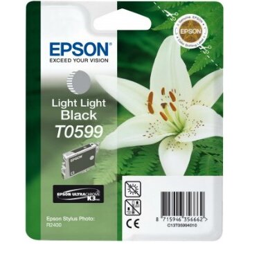 Epson T0599 light light fekete tintapatron, Stylus Photo R2400