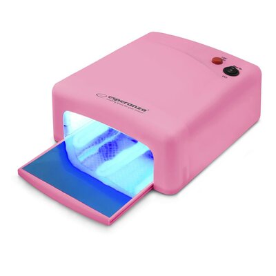 ESPERANZA EBN001P Saphirre körömszárító UV lámpa, rózsaszín