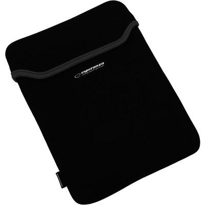 ESPERANZA ET171K - tablet védőtok 7", Fekete / Fekete, neoprén 3mm