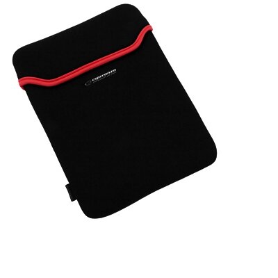 ESPERANZA ET172R - tablet védőtok 9,7" 4:3, Fekete / Piros, neoprén 3mm