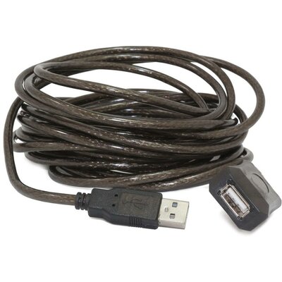 Gembird USB 2.0 aktív hosszabbító kábel, 15m