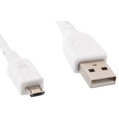 Gembird micro USB 2.0 kábel AM-MBM5P 0.5m, fehér