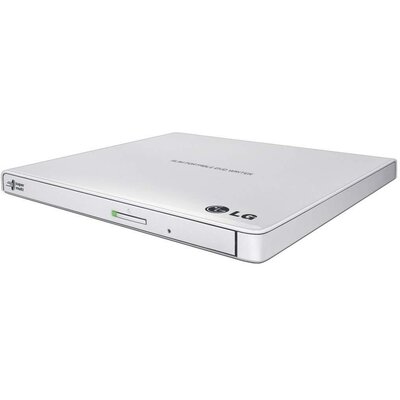 Külső DVD-író - HLDS GP57EW40, Ultra Slim Portable, White