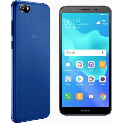 Mobiltelefon Huawei Y5 2018, Dual SIM, 16GB / 2GB, kék