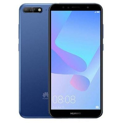 Mobiltelefon, Okostelefon - Huawei Y6 2018, Dual SIM, 16GB, kék
