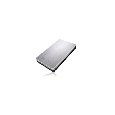 IcyBox External enclosure for 2,5" SATA HDD/SSD, USB 3.0, Silver