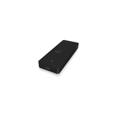 IcyBox External enclosure for M.2 SATA SSD, USB 3.1 Type-C