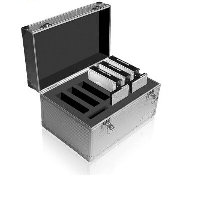 IcyBox merevlemez tároló doboz, 6x3,5" + 3x2,5" HDD