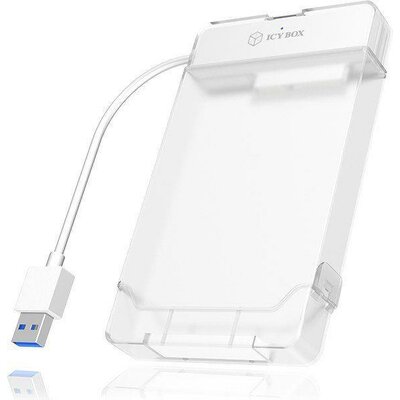 IcyBox USB 3.0 Adapter kábel for 2.5" SATA HDD and SSD, White