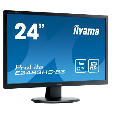 Monitor Iiyama E2483HS-B3 24inch, TN, Full HD, DisplayPort, HDMI, Speakers