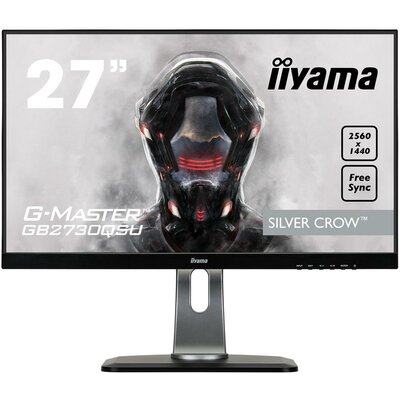 Monitor Iiyama G-Master Silver Crow GB2730QSU-B1 A 27inch,WQHD,DVI/HDMI/DP