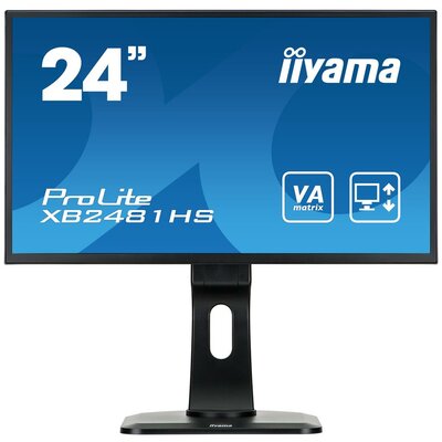 LCD LED 23.6" Prolite XB2481HS-B1 Full HD, 6ms, DVI-D, HDMI, speakers, black