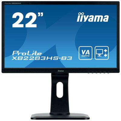 Monitor Iiyama XB2283HS-B3 22", panel VA, HDMI/DP