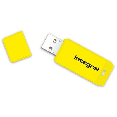 Pendrive Integral USB Flash Drive NEON 32GB USB 2.0 - Yellow