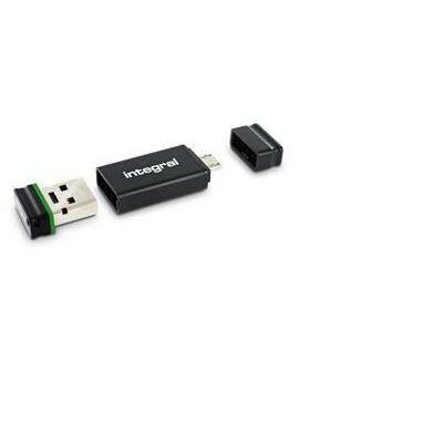 Pendrive Integral Fusion 16GB USB 2.0 Flash Drive + Adapter retail pack