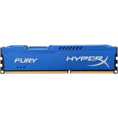 Memória DDR3 Kingston HyperX Fury Blue 4GB 1600MHz CL10 1.5V