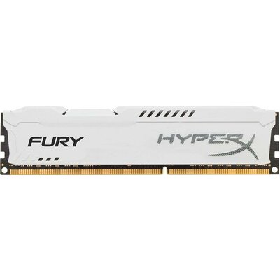 Memória DDR3 Kingston HyperX Fury White 8GB 1600MHz CL10