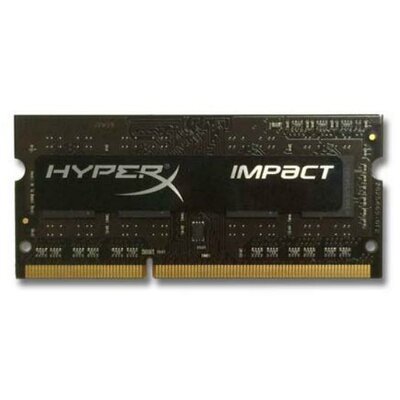 Memória DDR3L SODIMM Kingston HyperX Impact Black 4GB 1600MHz CL9 1.35V