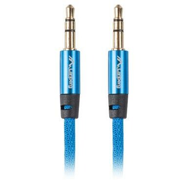 Lanberg Premium kábel Audio Mini jack 3,5mm 3pin, 2m Blue