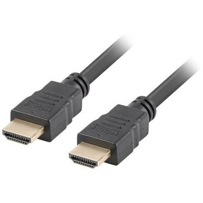 Lanberg HDMI-A apa - HDMI-A apa v2.0 Kábel 20, fekete