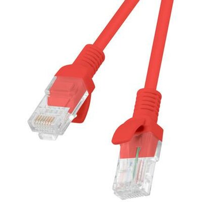 Lanberg hálózati kábel RJ45 cat. 5e UTP 10m, piros