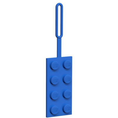 Bag Tag Blue brick LEGO