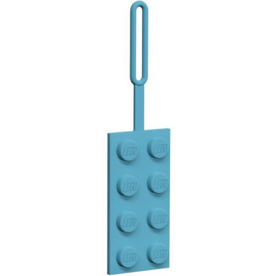 Bag Tag azure brick LEGO