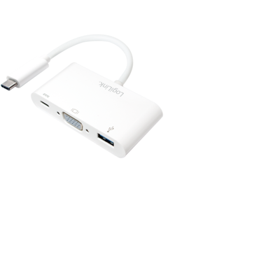 LOGILINK - USB-C 3.1 to VGA multiport adapter with PD