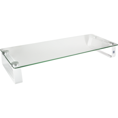 LOGILINK - Glass tabletop monitor riser, max. 20 kg
